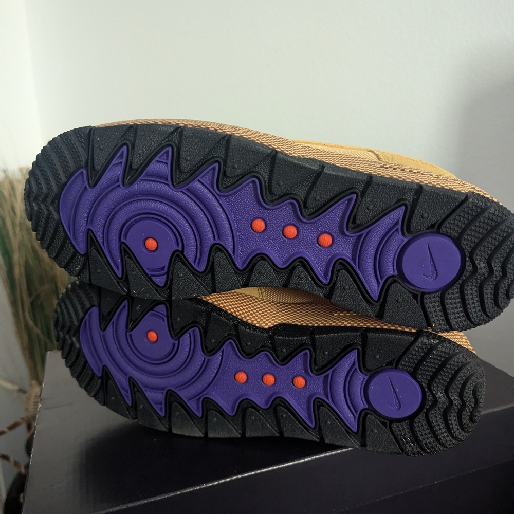Nike Air Force 1 Wild Women Size 8.5 Brand New Wheat - Picture 9 of 10